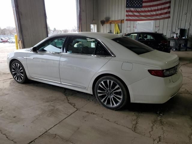 2020 Lincoln Continental