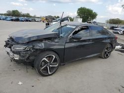 Salvage cars for sale at Orlando, FL auction: 2018 Honda Accord Sport