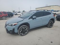 Salvage cars for sale at Haslet, TX auction: 2023 Subaru Crosstrek Limited