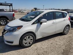 Nissan salvage cars for sale: 2018 Nissan Versa Note S