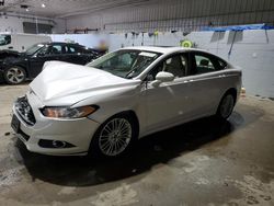 Salvage cars for sale at Candia, NH auction: 2016 Ford Fusion SE