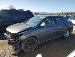 Salvage cars for sale at San Martin, CA auction: 2013 Toyota Corolla Base