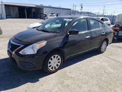 Salvage cars for sale at Sun Valley, CA auction: 2017 Nissan Versa S