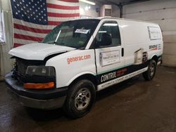 Salvage trucks for sale at Lyman, ME auction: 2014 GMC Savana G2500