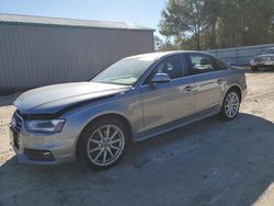 Salvage cars for sale at Midway, FL auction: 2015 Audi A4 Premium