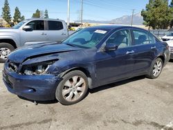 Salvage cars for sale at Rancho Cucamonga, CA auction: 2008 Honda Accord EXL