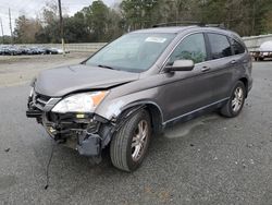 Salvage cars for sale at Savannah, GA auction: 2011 Honda CR-V EXL