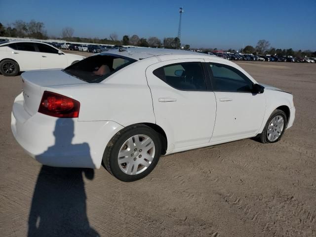 2012 Dodge Avenger SE