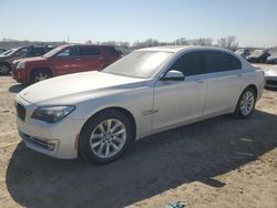 Salvage cars for sale at Kansas City, KS auction: 2015 BMW 740 LI