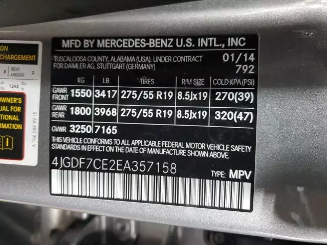 2014 Mercedes-Benz GL 450 4matic