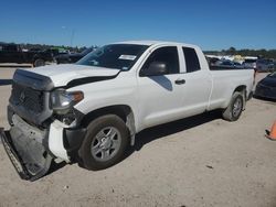 Salvage cars for sale at Houston, TX auction: 2019 Toyota Tundra Double Cab SR