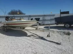 Salvage boats for sale at Prairie Grove, AR auction: 1992 Stratos Boat With Trailer