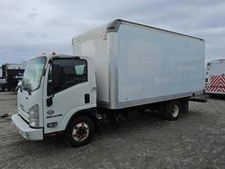 Salvage trucks for sale at Glassboro, NJ auction: 2015 Isuzu NPR HD