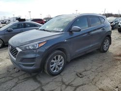 Salvage cars for sale at Indianapolis, IN auction: 2021 Hyundai Tucson Limited