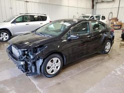 Salvage cars for sale at Franklin, WI auction: 2017 KIA Forte LX