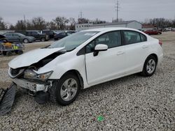 Salvage cars for sale at Columbus, OH auction: 2015 Honda Civic LX