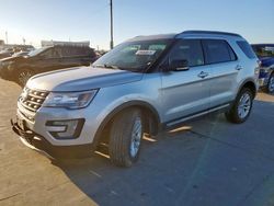 Ford Explorer salvage cars for sale: 2016 Ford Explorer XLT