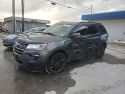 Salvage cars for sale at West Palm Beach, FL auction: 2018 Ford Explorer XLT