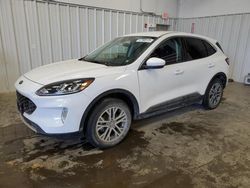 Salvage cars for sale at Windham, ME auction: 2022 Ford Escape SEL