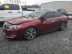 Salvage cars for sale at Spartanburg, SC auction: 2017 Nissan Maxima 3.5S