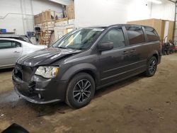 Salvage cars for sale at Ham Lake, MN auction: 2015 Dodge Grand Caravan SXT