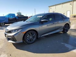 Salvage cars for sale at Haslet, TX auction: 2020 Honda Civic EX