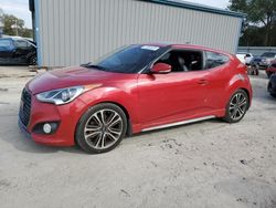 Salvage cars for sale at Midway, FL auction: 2016 Hyundai Veloster Turbo