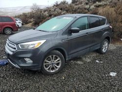 Salvage cars for sale at Reno, NV auction: 2017 Ford Escape SE