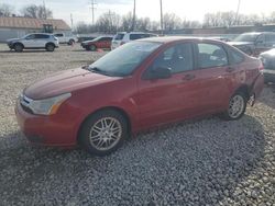 Salvage cars for sale from Copart Columbus, OH: 2009 Ford Focus SE