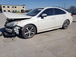 2016 Subaru Legacy 2.5I Limited en venta en Wilmer, TX