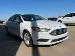 Salvage cars for sale at Oklahoma City, OK auction: 2018 Ford Fusion SE