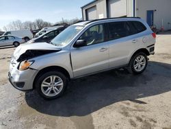 Salvage cars for sale at Duryea, PA auction: 2010 Hyundai Santa FE GLS