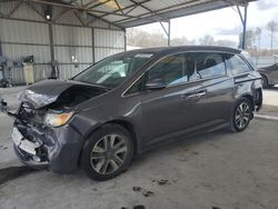 Salvage cars for sale at Cartersville, GA auction: 2016 Honda Odyssey Touring