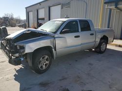 Salvage cars for sale at Cahokia Heights, IL auction: 2005 Dodge Dakota Quad SLT