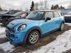 Salvage cars for sale at Bowmanville, ON auction: 2017 Mini Cooper S