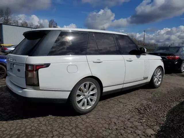 2016 Land Rover Range Rover HSE