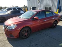 Carros salvage sin ofertas aún a la venta en subasta: 2017 Nissan Sentra S