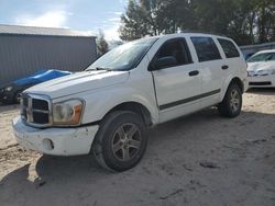 Salvage cars for sale at Midway, FL auction: 2006 Dodge Durango SLT