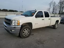 Salvage trucks for sale at Dunn, NC auction: 2012 Chevrolet Silverado K2500 Heavy Duty LT