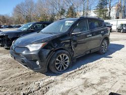 Salvage cars for sale at North Billerica, MA auction: 2016 Toyota Rav4 HV Limited