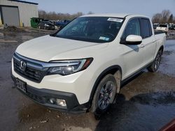 Salvage cars for sale at Central Square, NY auction: 2017 Honda Ridgeline RTL