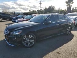 Salvage cars for sale at San Martin, CA auction: 2016 Mercedes-Benz E 350