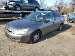 Carros salvage sin ofertas aún a la venta en subasta: 2007 Honda Accord EX