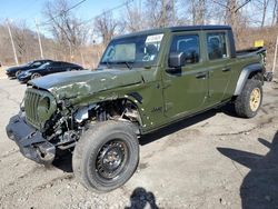 Salvage cars for sale at Marlboro, NY auction: 2022 Jeep Gladiator Sport