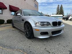 BMW m3 salvage cars for sale: 2002 BMW M3