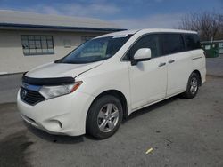 Salvage cars for sale at Grantville, PA auction: 2015 Nissan Quest S