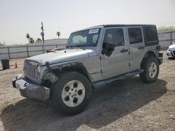 Salvage cars for sale at Mercedes, TX auction: 2015 Jeep Wrangler Unlimited Sahara