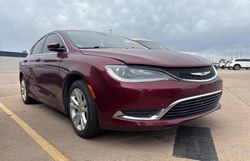 Chrysler Vehiculos salvage en venta: 2016 Chrysler 200 LX