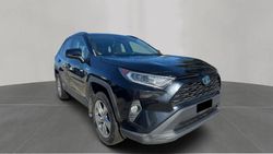 Salvage cars for sale at North Billerica, MA auction: 2021 Toyota Rav4 XLE Premium