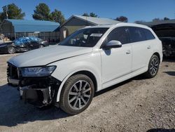 Salvage cars for sale at Prairie Grove, AR auction: 2017 Audi Q7 Premium Plus